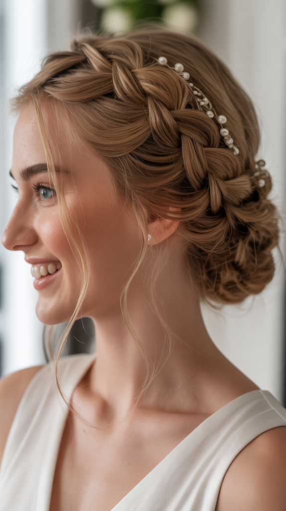 Classic Low Braided Bun