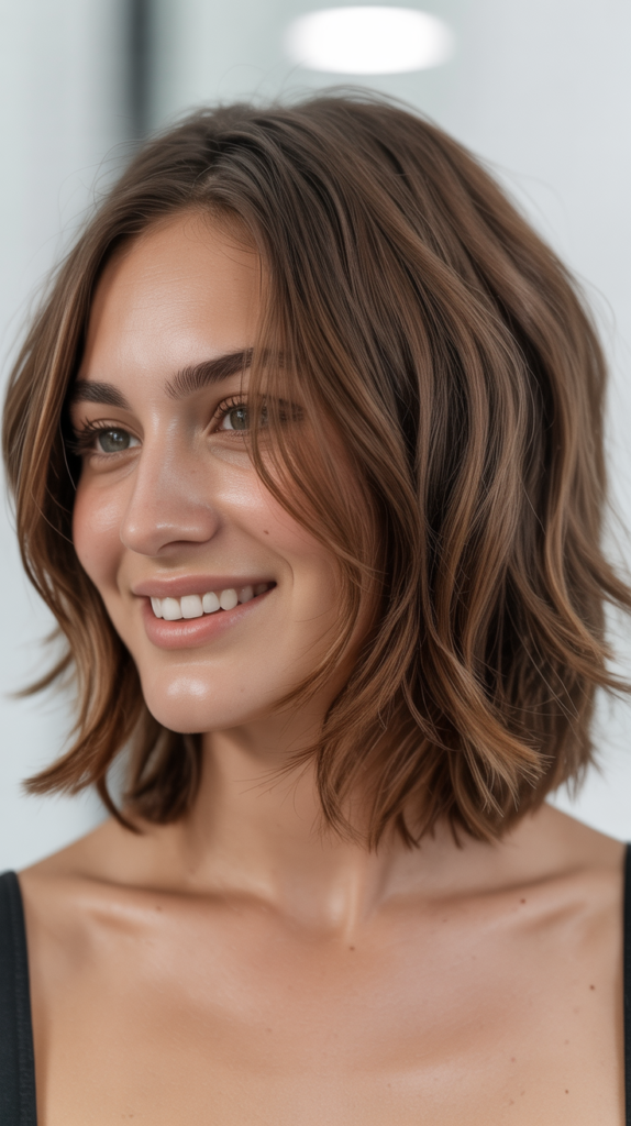 Choppy Bob with Piecey Texture