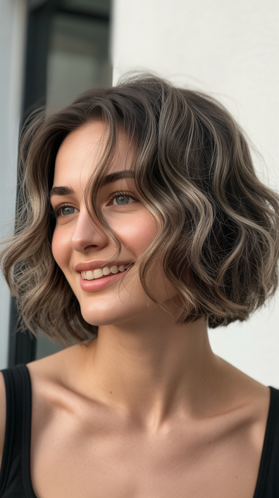 Tousled Beach Wave Bob