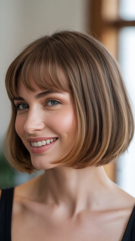 33 Flattering Bob Haircuts for Fine Hair with Bangs Flattering Bob Haircuts for Fine Hair with Bangs