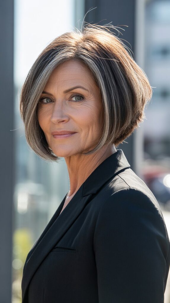 Best 30+ Short Hairstyles for Women Over 60 That Will Turn Heads 21 The Sliced Bob