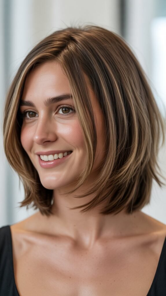 Choppy Bob with Face-Framing Layers