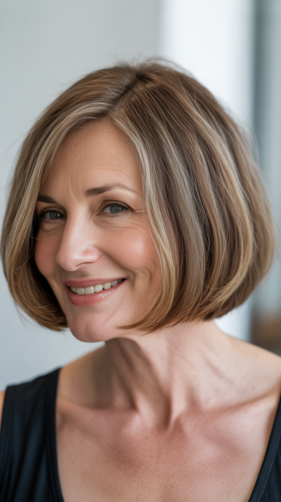 Rounded Bob with Internal Layers