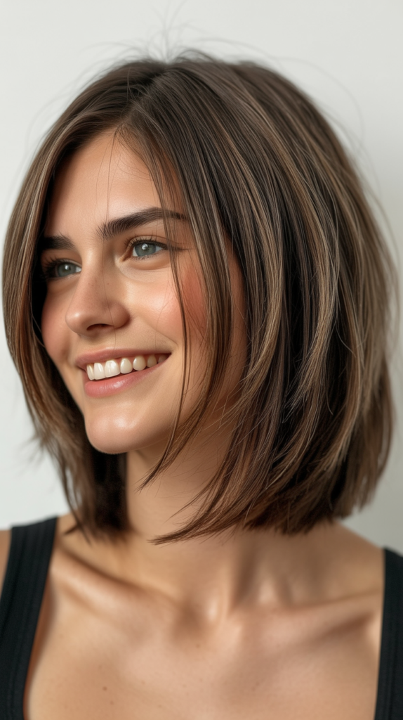 Choppy Bob with Razored Layers