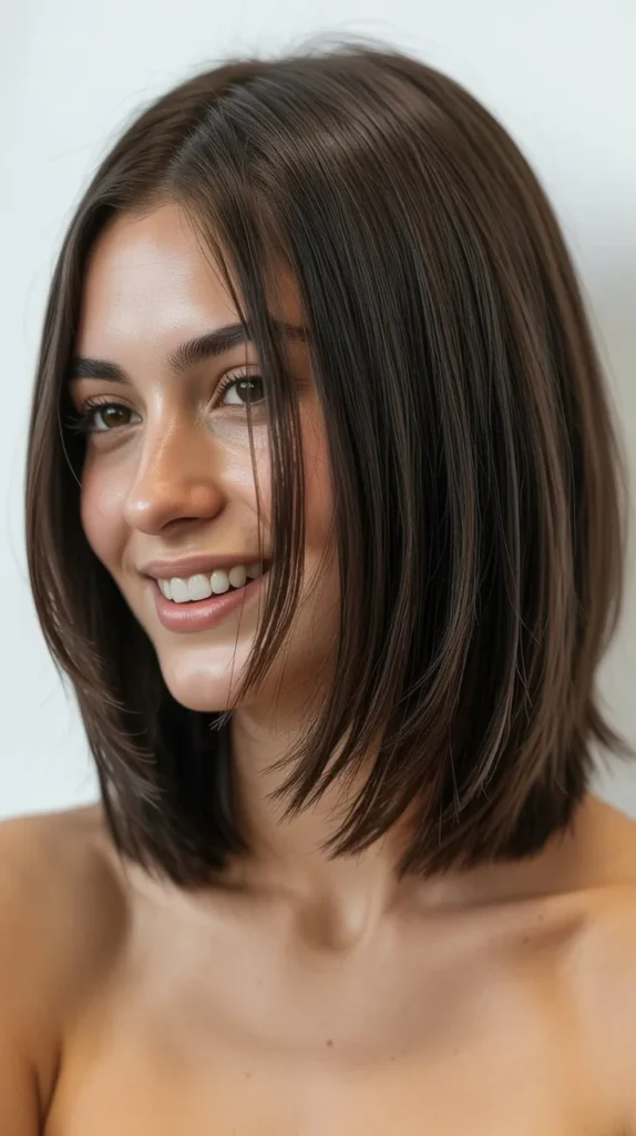 Choppy Long Bob with Razored Ends