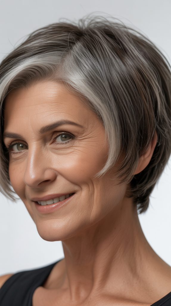  Ash Brown Lowlights for Soft Contrast