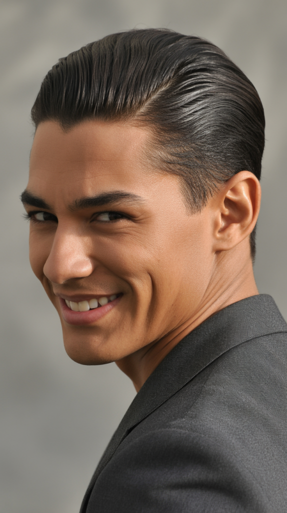 Sleek Slicked Back