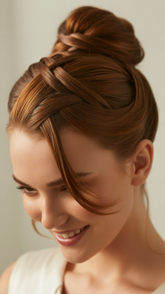 Criss-Cross Updo