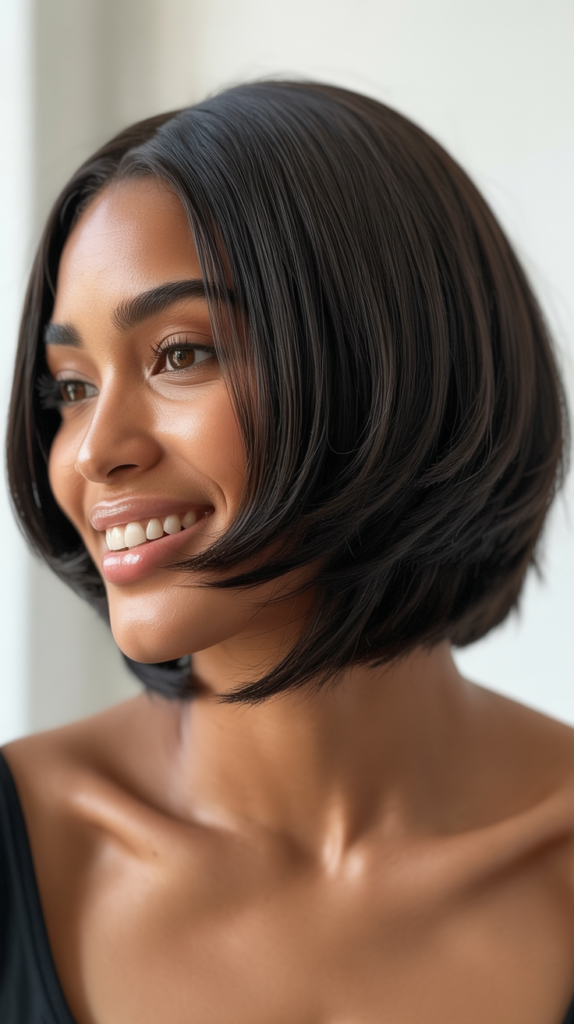 Feathered Bob with Movement