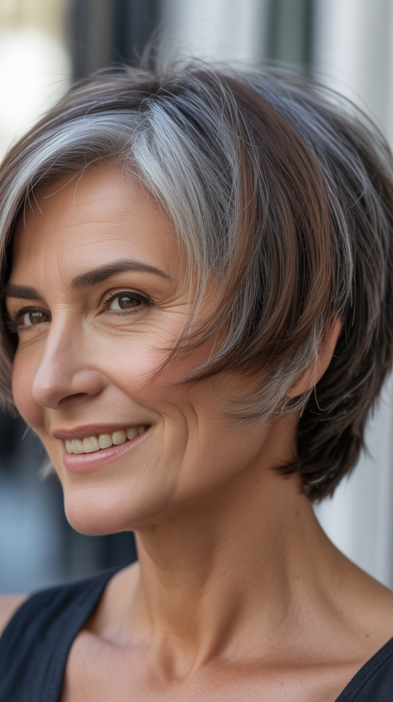 Mushroom Brown Lowlights for Trendy Dimension