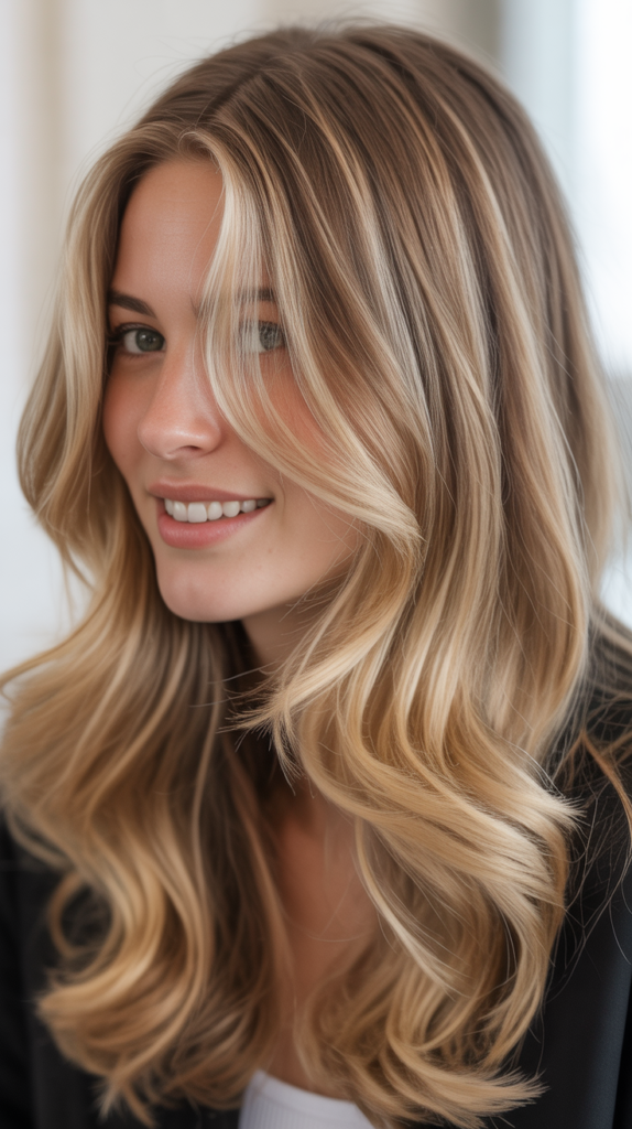 Subtle Blonde Highlights