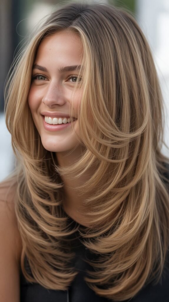 Long Angled Layers for Dimension