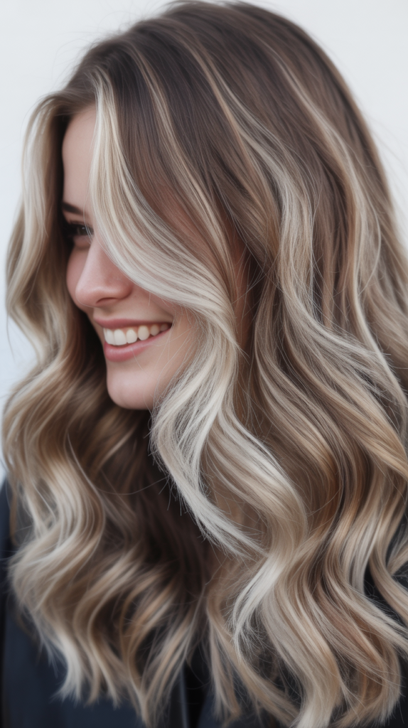Icy Bronde Winter Tones