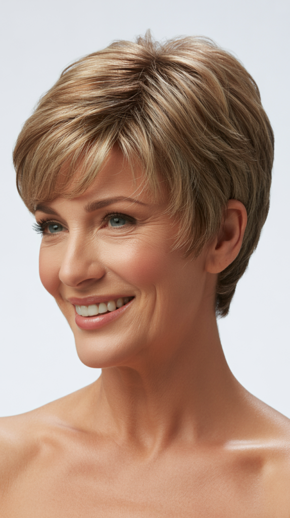 Layered Pixie with Nape Detail
