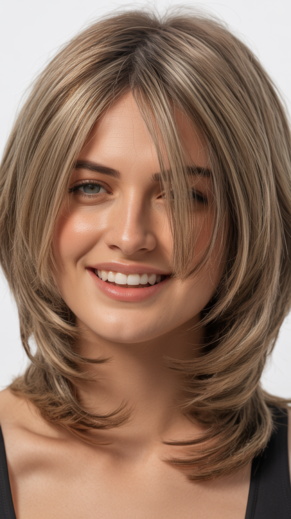 Shoulder-Length Razor Cut