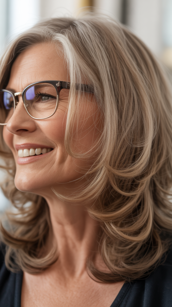 Soft Shoulder-Length Layers