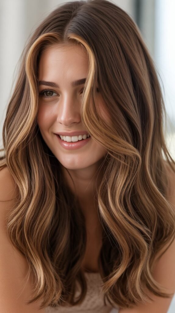 Wheat Blonde Streaks