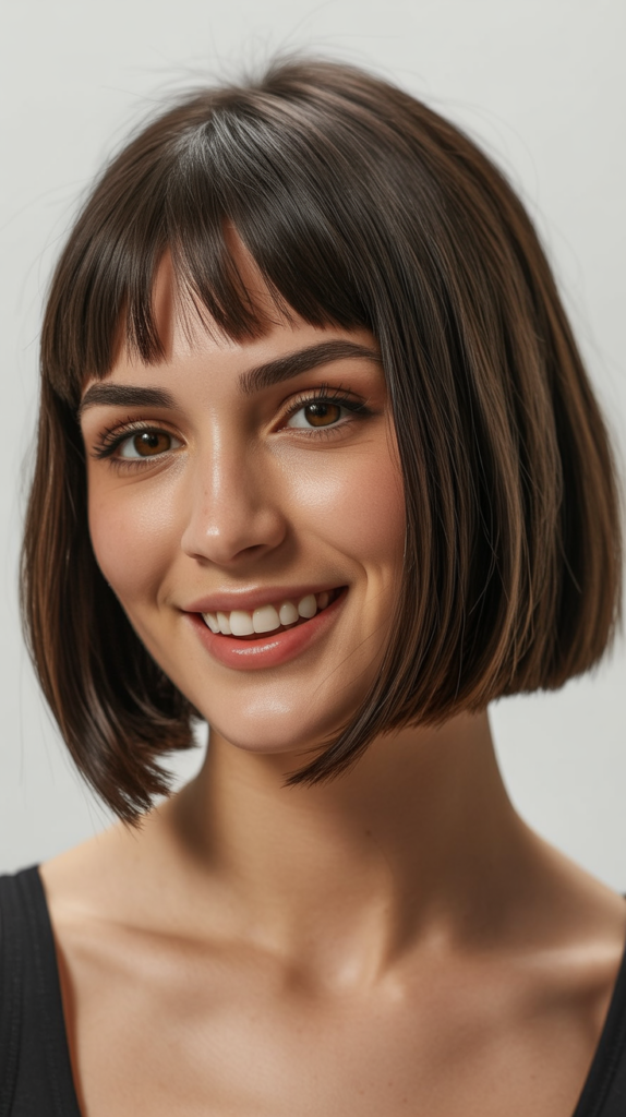 Bob with Micro Bangs