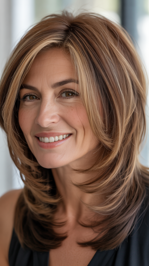 Layered Cut with Peek-a-Boo Highlights