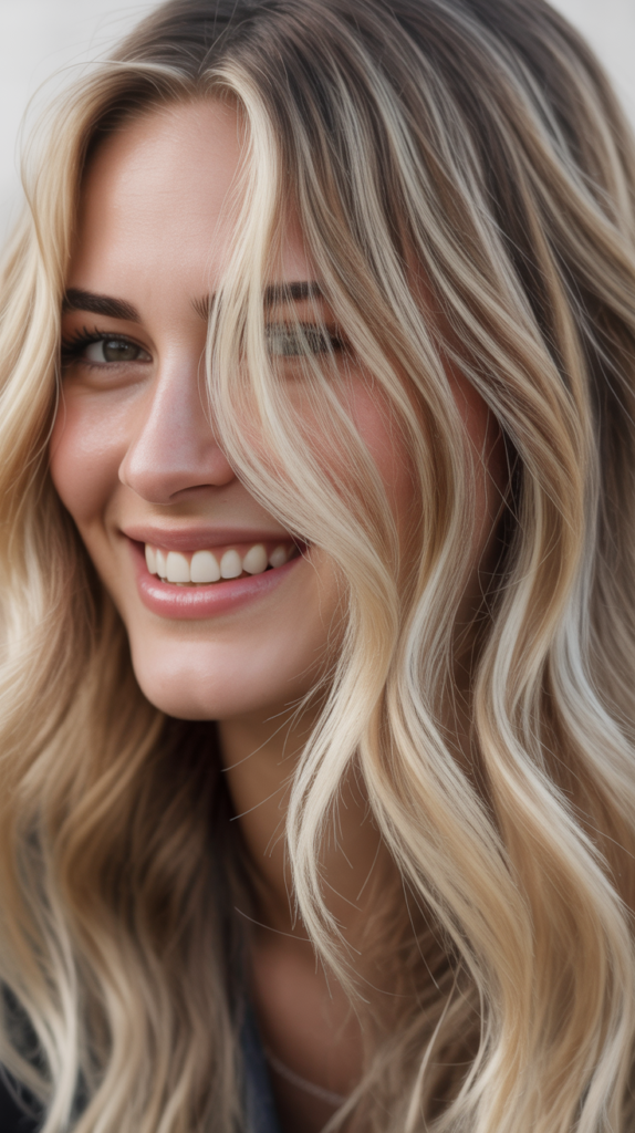 Cool Vanilla Blonde Highlights