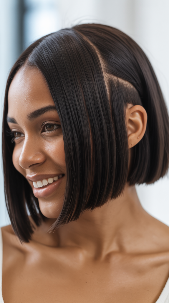 Straight Bob with Undercut