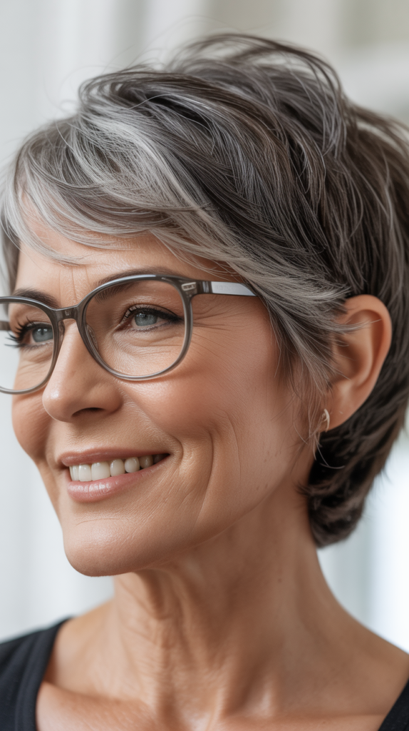 Lowlights for Glasses Wearers: Complementary Coloring