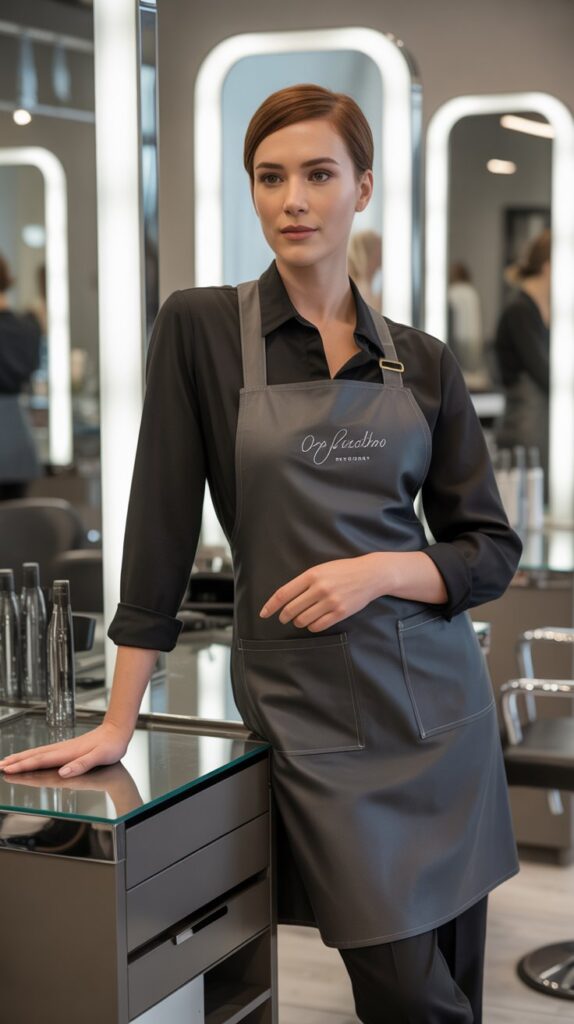 33 Fresh Hairstylist Outfits for Work in Spring 33 Personalized Name or Logo Apparel