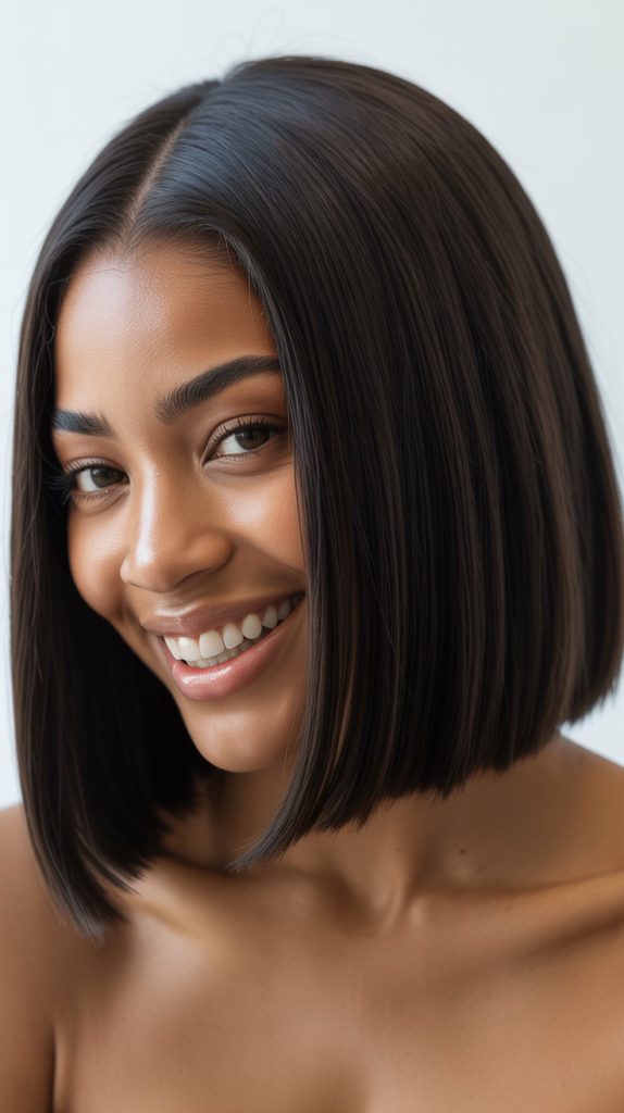 Long Flowing Straight Hair