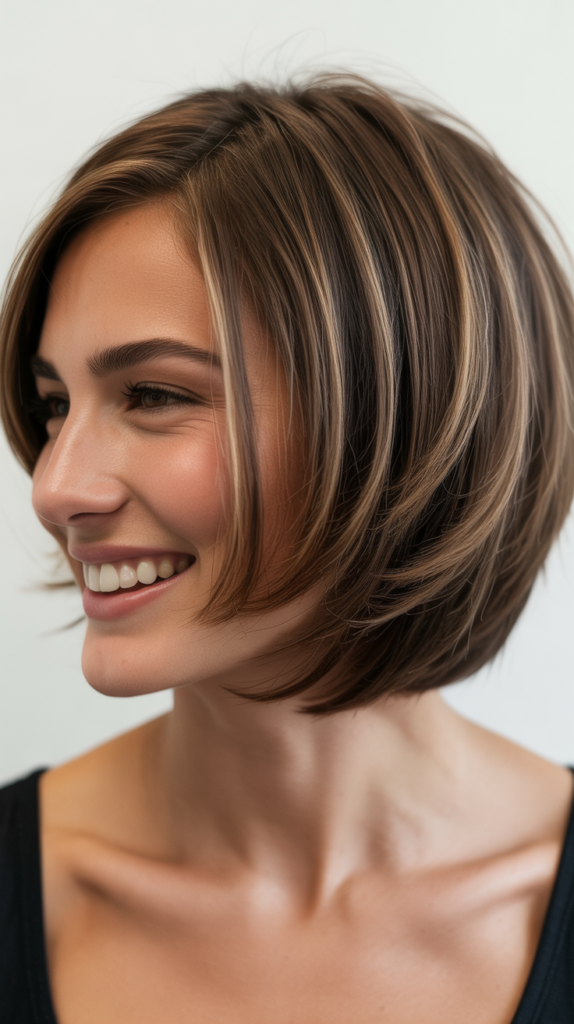 Stacked Bob for Different Age Groups