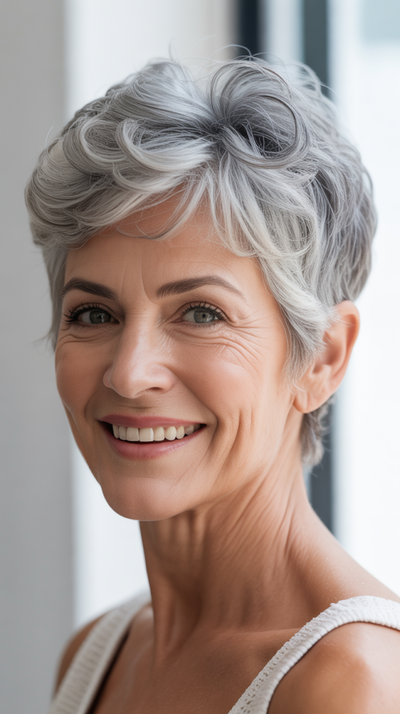 The Voluminous Crown Pixie