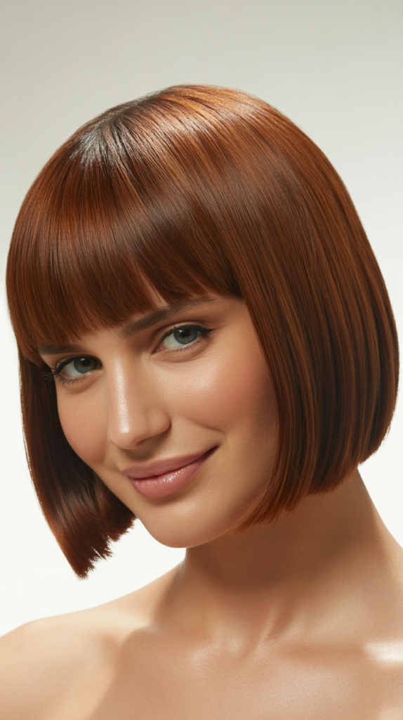 Straight Bob with Bangs