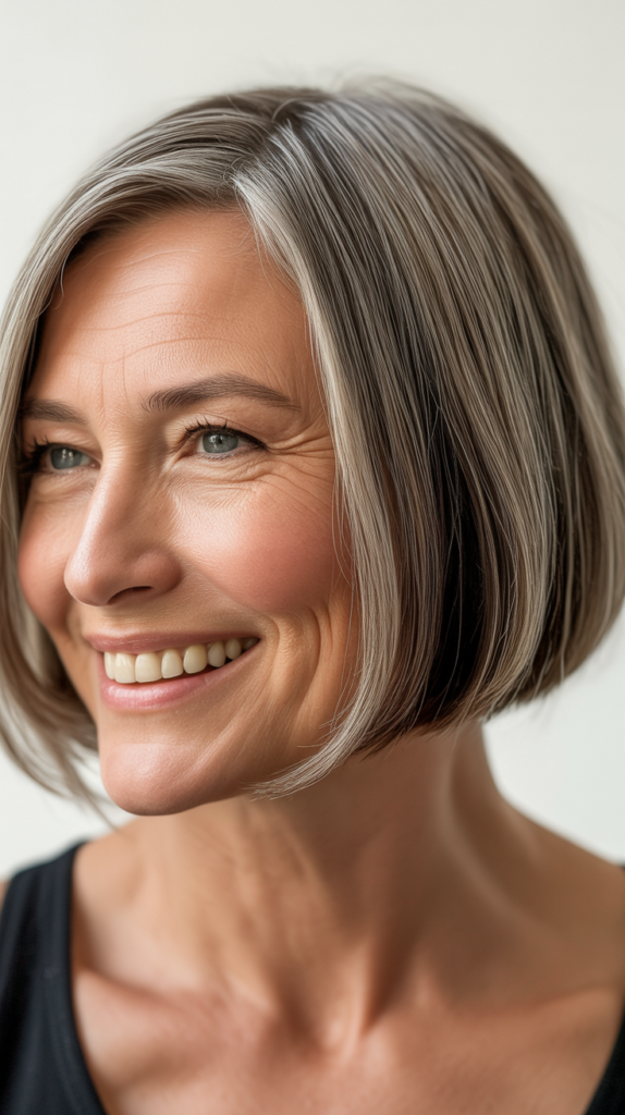 Precision Bob with Stacked Back