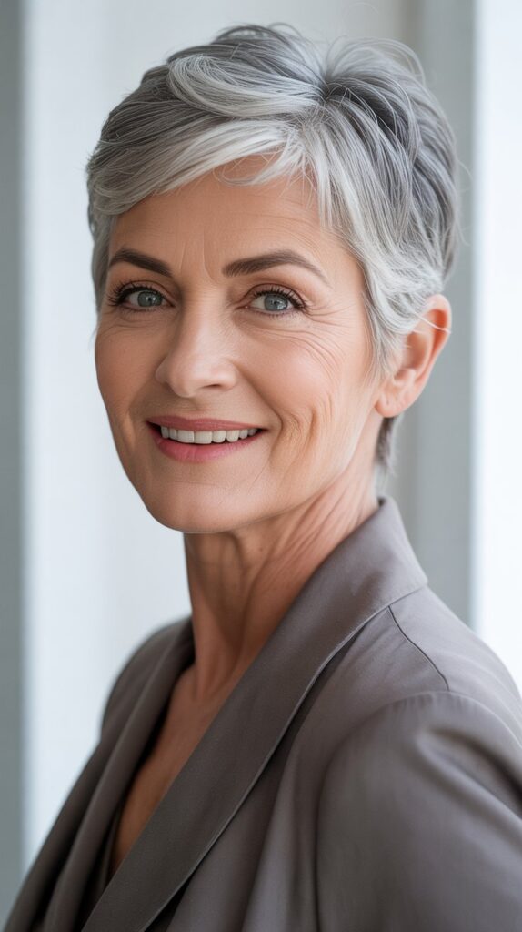Best 30+ Short Hairstyles for Women Over 60 That Will Turn Heads 1 The Classic Pixie Cut