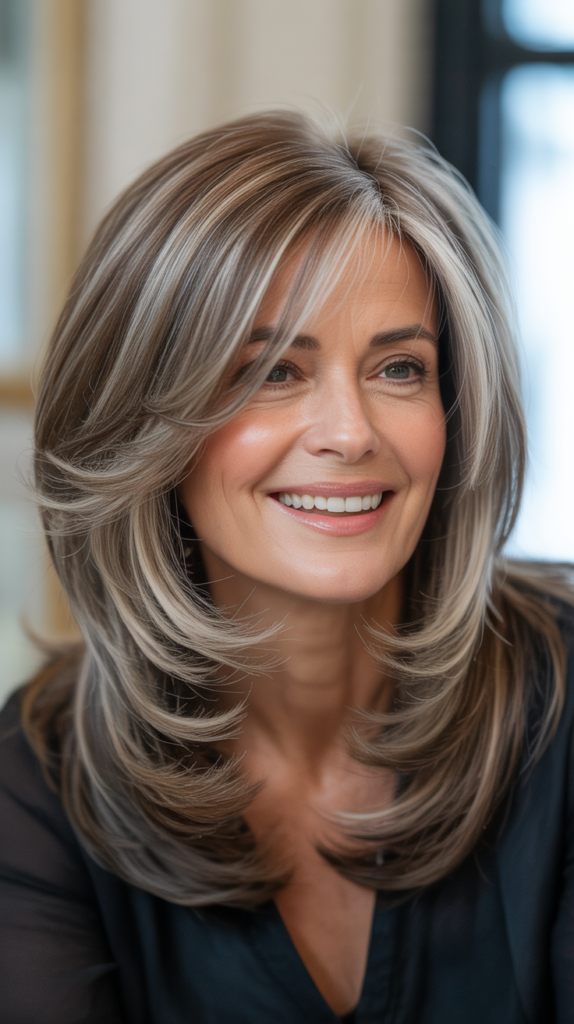  Layered Cut with Root Shadow