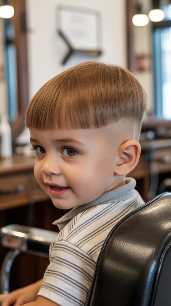 Taper Fade with Fringe