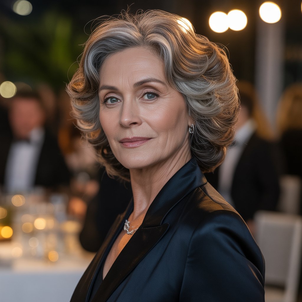  Gray Hair Lowlights for Special Occasions