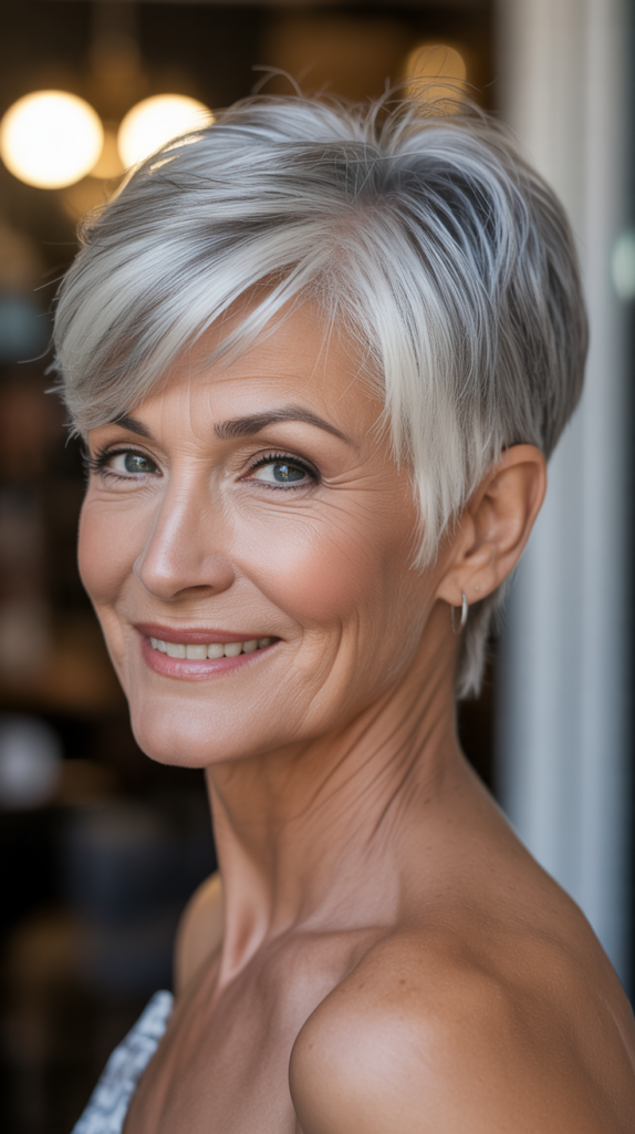 The Sophisticated Silver Pixie