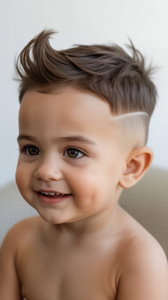 Skin Fade with Quiff