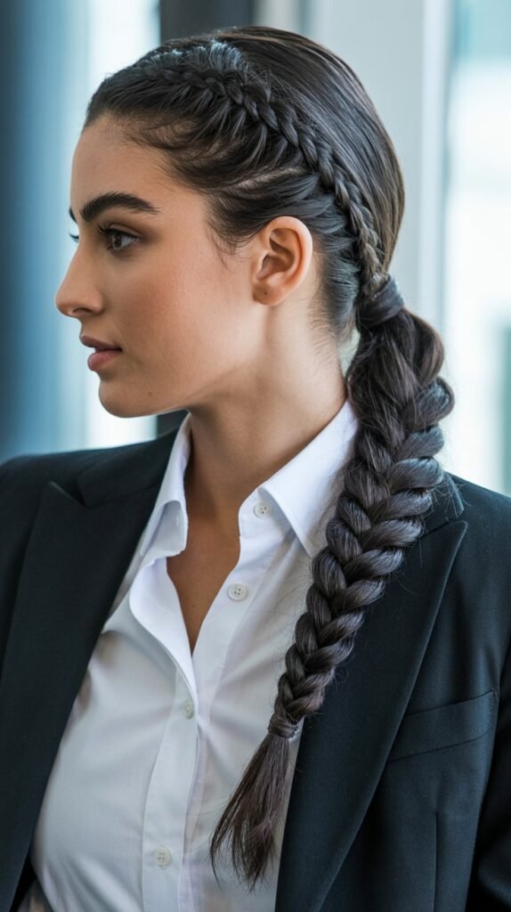 The Rope Braid Ponytail