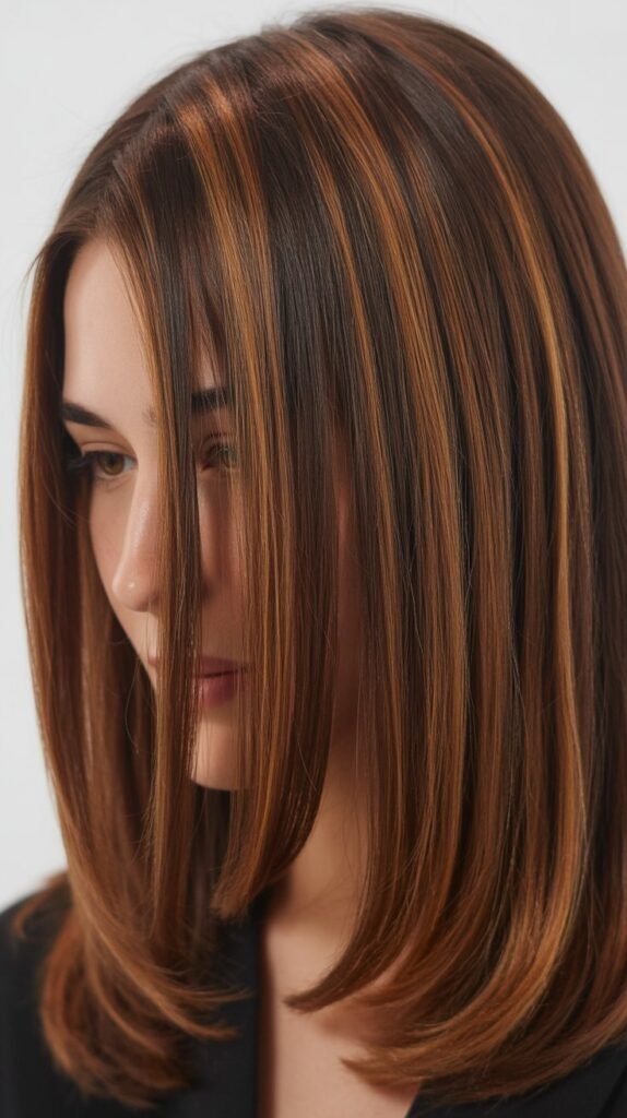 oft Caramel Highlights for Professional Settings