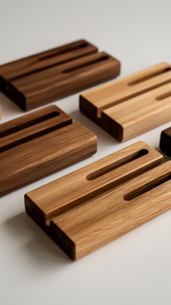 Wooden Business Card Holders