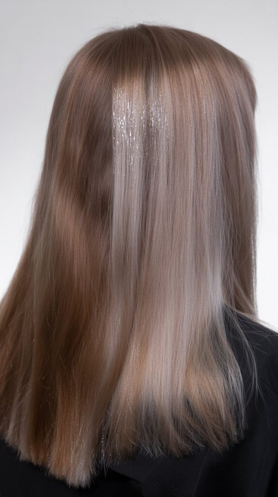 25 Flattering Light Ash Brown Hair Ideas for 2025 25 Ash Brown Gloss Treatment