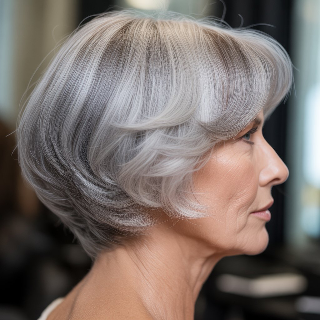 Graduated Bob with Nape Detail