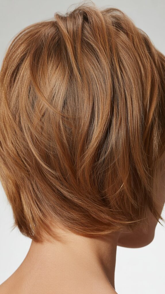 Best 27+ Choppy Bob Haircuts for Thick Hair 18 Choppy Stacked Bob with Volume