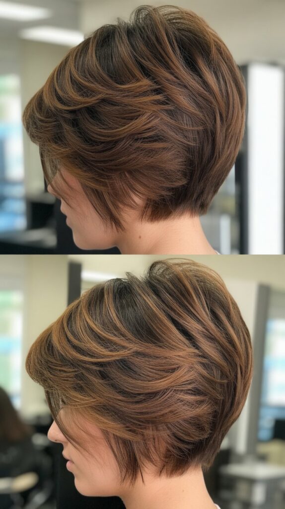 36 Choppy Bob Haircuts for Women in 2025 24 Choppy Stacked Bob