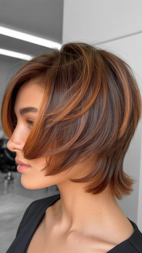 Layered Crop with Caramel Dimension
