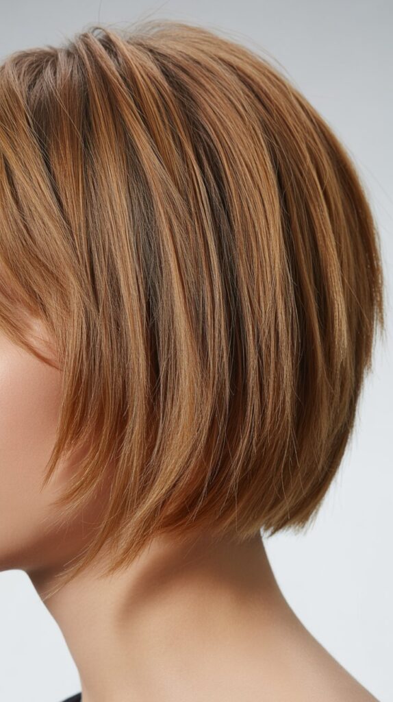 Best 27+ Choppy Bob Haircuts for Thick Hair 20 Choppy Bob with Graduated Layers
