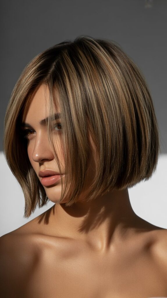 Best 27+ Choppy Bob Haircuts for Thick Hair 1 Classic Choppy Bob with Blunt Ends