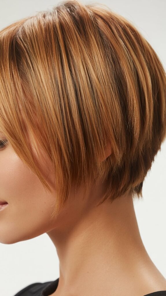 Stacked Bob with Undercut