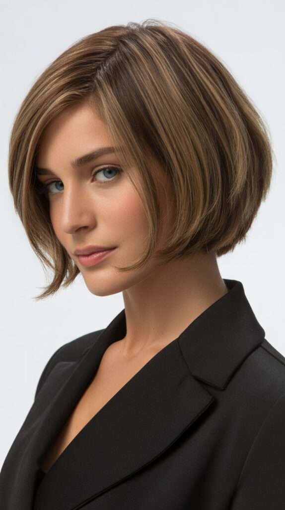 Best 30 Short Choppy French Bob Haircuts for an Instant Cool-Girl Look 1 Classic Short Choppy French Bob